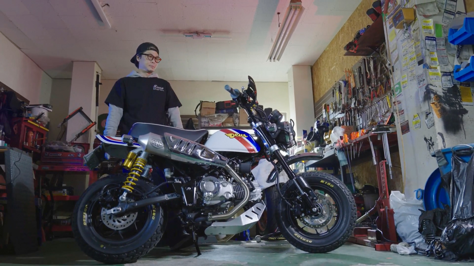 HONDA韓國找上Crazy Garage與Deus Ex Machina合作打造DONKEY MKI手工車